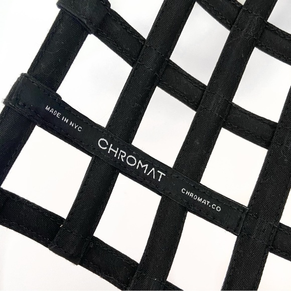 CHROMAT Extended Grid Cage Visor Face mask Tech-Royal SS15 Collection main image 6